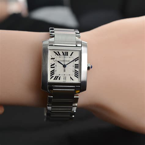 cartier tank watch ladies automatic